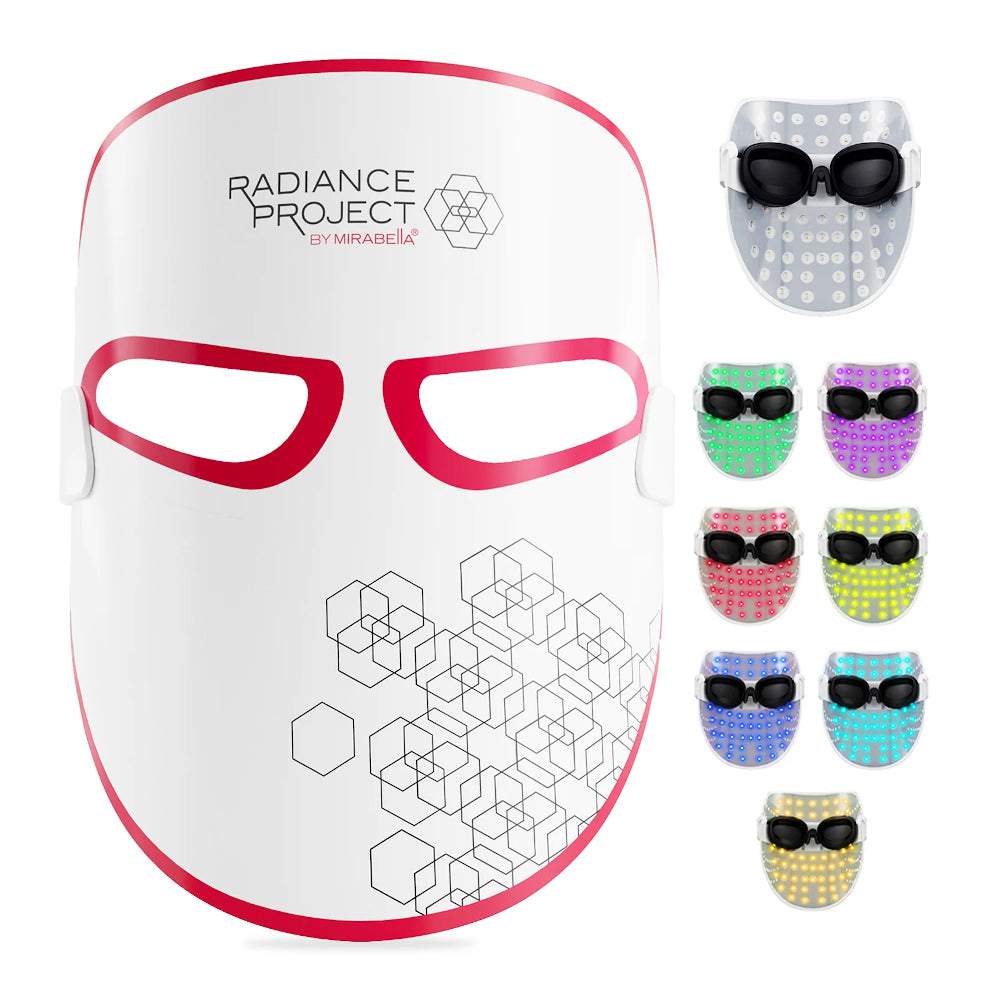 Phototherapy 7-Color LED Facial Mask